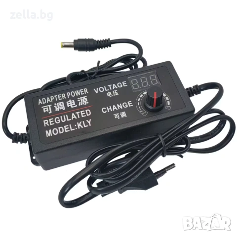 Регулируемо захранване 3V-24V 3A 72W с LCD дисплей | LED ленти, DC мотори, DIY проекти 10175, снимка 4 - Части и Платки - 54659892