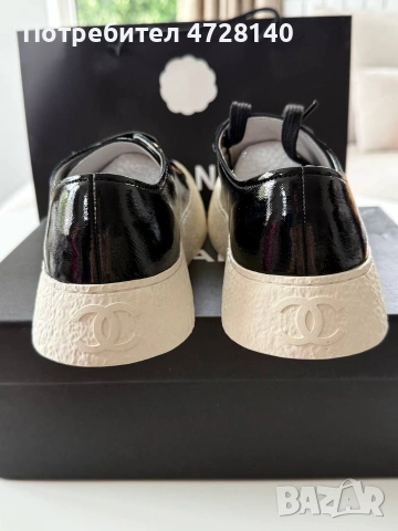 Дамски маратонки Chanel размер 39 , снимка 4 - Маратонки - 54479394