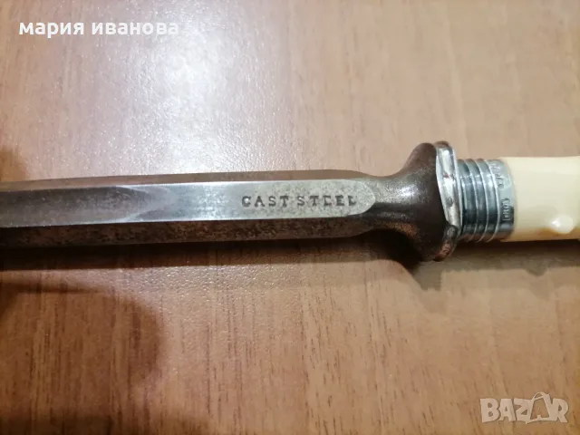 Стар английски шиш за лед от 1921 година, снимка 2 - Други ценни предмети - 55660354