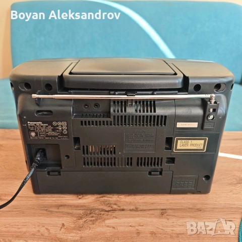 Panasonic RX-DS303 японски радиокасетофон със CD, снимка 5 - Радиокасетофони, транзистори - 54788315