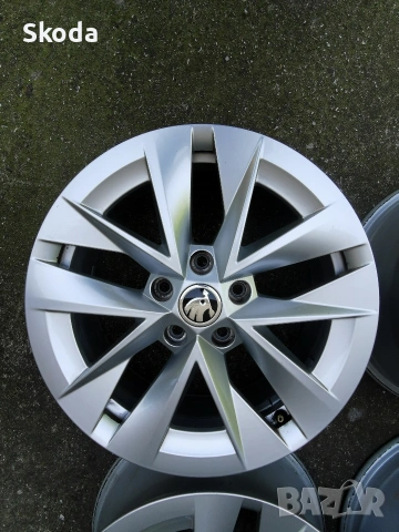 джанти Skoda 17 5x112 , снимка 6 - Гуми и джанти - 54516134