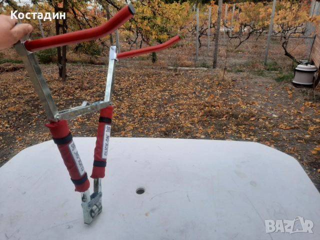 Багажник за колела  за теглич  click-on , снимка 5 - Аксесоари и консумативи - 55083196