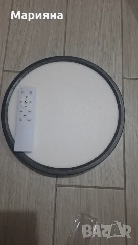 Нова LED лампа / плафон с дистанционно 24W (Регулиране на светлината) , снимка 4 - Лампи за таван - 55475074