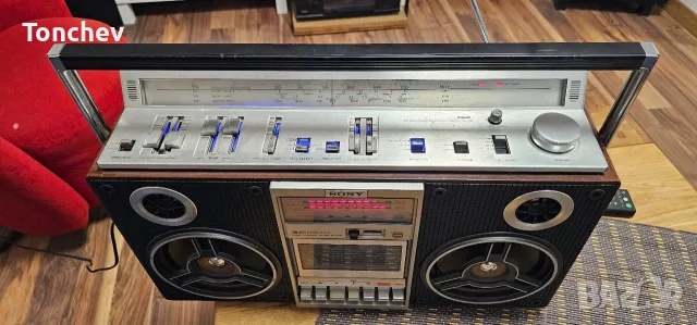 Радиокасетофон Sony CFS-85S, снимка 2 - Радиокасетофони, транзистори - 55563530