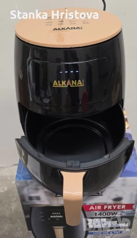 Еър-фраер Alkana 4,5L., снимка 4 - Фритюрници - 54552337