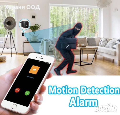 Скрита камера в зарядно с WiFi , снимка 3 - HD камери - 54036779