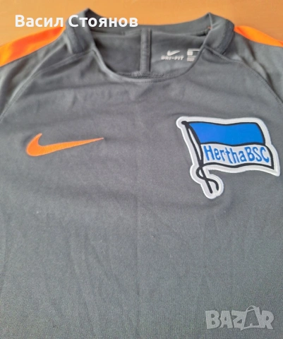 Herta BSC / Херта Берлин - Nike training shirt 2016-17г. - размер S, снимка 2 - Фен артикули - 55279171