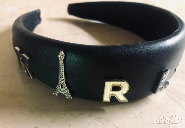 Karl Lagerfeld диадема лента за коса, снимка 7 - Аксесоари за коса - 54903605
