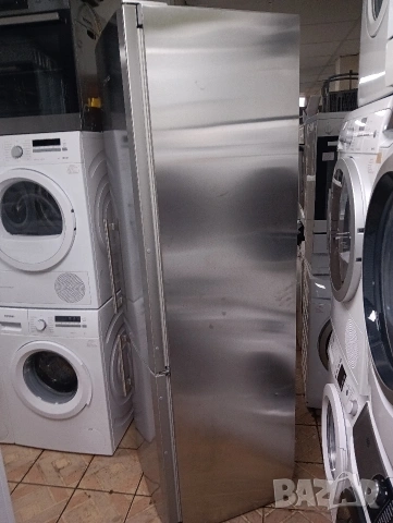 Иноксов комбиниран хладилник с фризер Liebherr A+++ Made in Germany 2 години Гаранция!, снимка 3 - Хладилници - 54002881