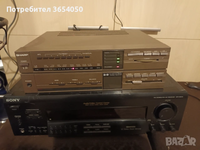 Японски Усилвател - тунер FM STEREO в перфектно състояние
