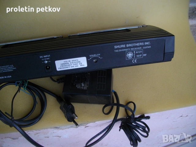 Wirles za Kitara  Shure USA, снимка 8 - Други - 54506012