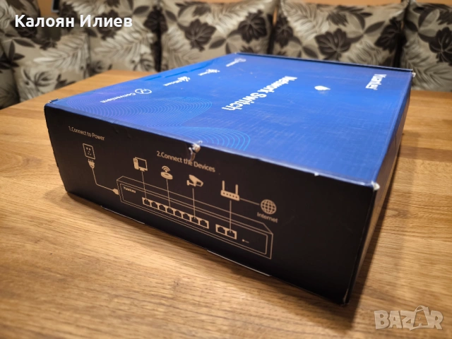 Yuanley YS100-0800T, 8 портов х 10G RJ45 Ethernet суич, снимка 9 - Суичове - 54484626