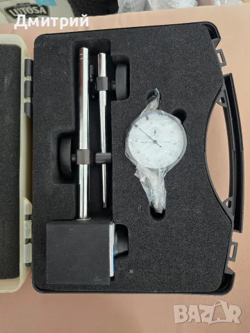 ROEBUCK MBDG-KIT – професионална магнитна стойка с измервателен часовник, снимка 3 - Други инструменти - 55413630