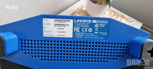 Рутер Linksys WRT1200AC, снимка 4 - Рутери - 54003239