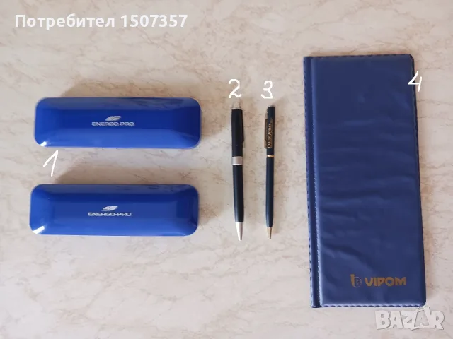 Нови комплекти химикал и молив в кутия. Химикали. Визитник, снимка 2 - Ученически пособия, канцеларски материали - 43392189