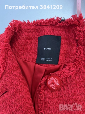 Оригинално дамско сако Mango, снимка 2 - Сака - 55421938