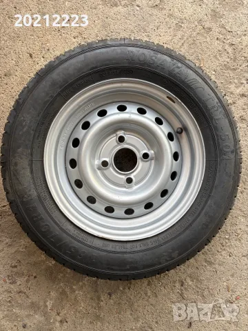 Чисто нова гума с джанта за ремарке 165/70R13, снимка 11 - Ремаркета - 55562778