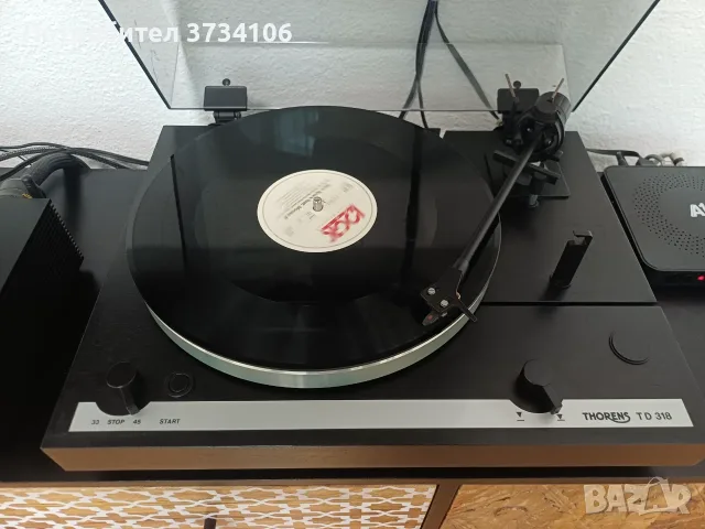 грамофон Thorens TD 318, снимка 9 - Грамофони - 55419675