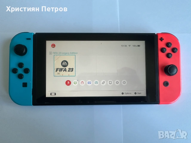 Игрална конзола - NINTENDO SWITCH - Joy-Con Blue / Red - HAC-001, снимка 3 - Nintendo конзоли - 55077418