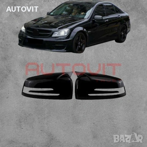 Тунинг капаци за огледала Batman Mercedes C-Class W204
