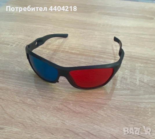 3D очила (анаглифни) – червено/синьо