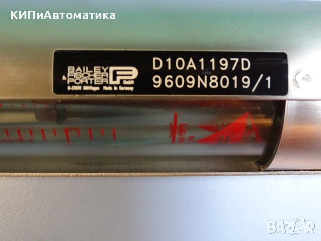 дебитомер Fischer& Porter D10A 1197D flow meter 0-40m3/h, снимка 4 - Резервни части за машини - 54400723