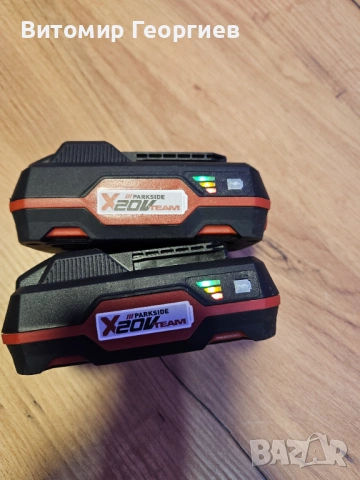 Parkside PAP 20 B1 | Батерии 20V 2.0Ah (2 броя), снимка 4 - Друга електроника - 54672895