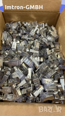 Конектор RJ45 екраниран за кабели cat6  KG42 040/18 LF, снимка 6 - Кабели и адаптери - 55171720