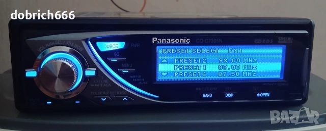 CD MP3 Panasonic CQ-C7305N радио за кола диск аукс 20 евро