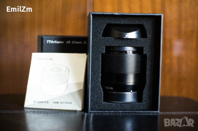 Автофокусен Обектив TTArtisan за Sony E-Mount 35mm f/1.8 за APS-C, снимка 2 - Обективи и филтри - 54364962