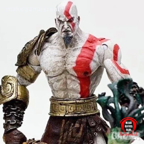 Екшън фигура God of War 2 - Kratos with Medusa Head, снимка 4 - Аксесоари - 54055813