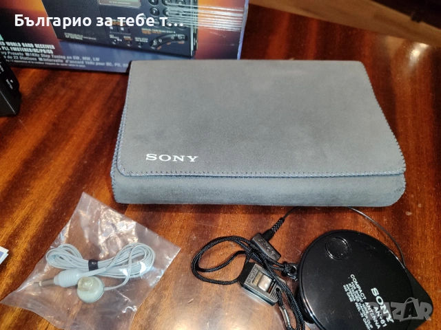 Използвано радио Sony ICF-SW7600G FM Stereo/SW/MW/LW PLL World Radio., снимка 12 - Радиокасетофони, транзистори - 53992752