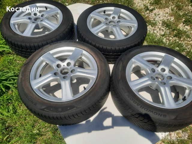 Лети джанти Enzo 16 цола 7J ET 40 5x112  VW Golf Passat Caddy, снимка 2 - Гуми и джанти - 54877945