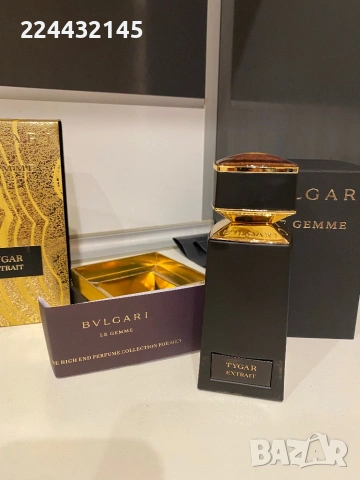 Bvlgari Le Gemme Tygar Extrait 100 ml EDP , снимка 2 - Мъжки парфюми - 54611197