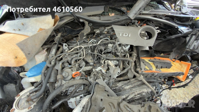 VW Golf Variant 2.0 TDI на частш, снимка 4 - Автомобили и джипове - 55179434