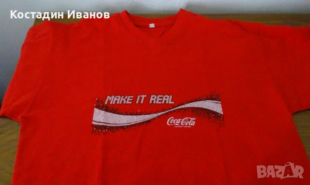 2003 Coca-Cola мъжка немска тениска размер М Кока-Кола, снимка 2 - Тениски - 54757559