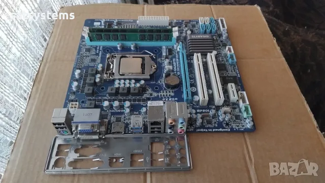Дънна платка Gigabyte GA-HA65M-D2H-B3 Socket LGA1155 CPU+FAN, снимка 2 - Дънни платки - 55676562