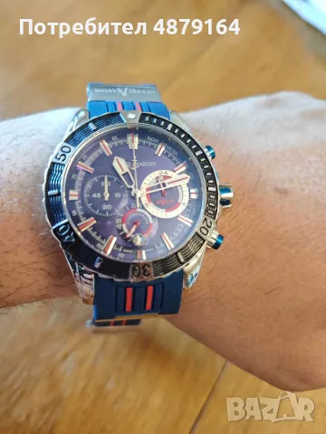 Ulysse Nardin Chronograph Date Quartz часовник , снимка 7 - Мъжки - 55466343