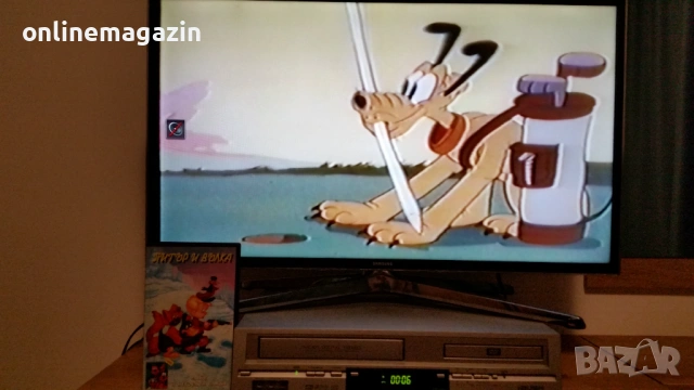 Видеокасета " ПИТЪР И ВЪЛКА - ПЛЮС МИКИ И НЕГОВАТА БАНДА " VHS , снимка 12 - Други жанрове - 54101430