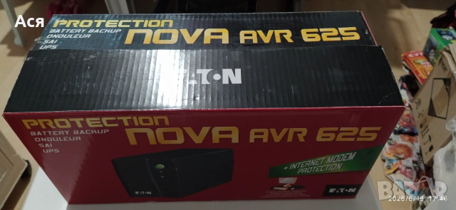 UPS Eaton nova avr 625, снимка 2 - Друга електроника - 54972511