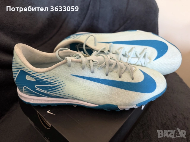 Nike Zoom Mercurial Vapor 16 Pro Tf, Футболни обувки сини, снимка 5 - Спортни обувки - 55275219