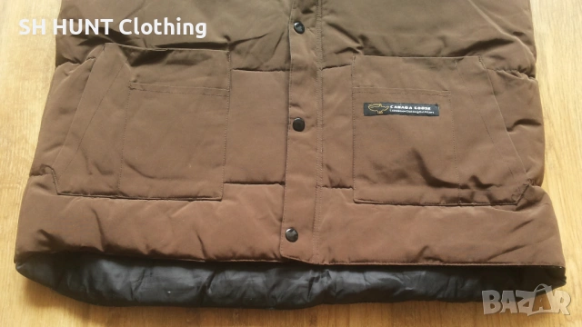CANADA GOOSE DOWN Vest размер L елек с гъши пух - 2615, снимка 5 - Екипировка - 54342864