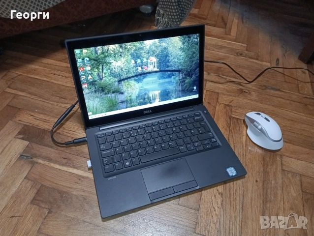 Продавам отличен Dell Latitude 7280 13" лаптоп с touch screen 8гб рам, 256гб ssd хард, i5 10th gen