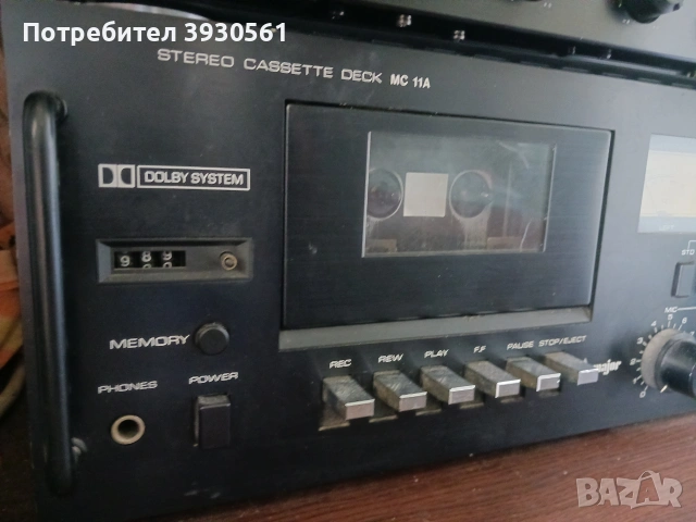Два vintage дека Toshiba и Major, снимка 4 - Декове - 52991001