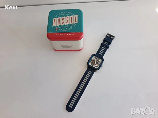 Автоматичен часовник Fossil BQ2574 Inscription, снимка 3 - Мъжки - 55542323