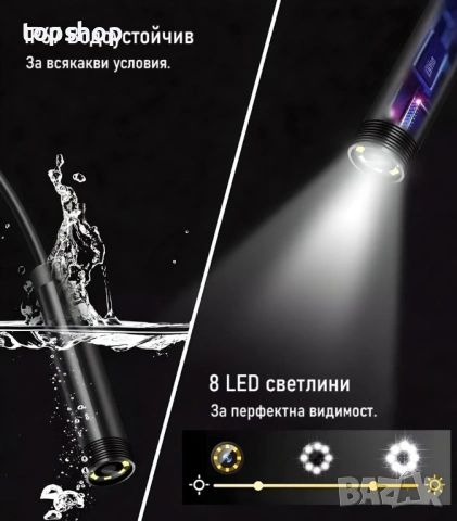 Нов Индустриален ендоскоп ANESOK G30-M – 4.3" Дисплей, 1080p HD Бороскоп  , снимка 10 - Аксесоари и консумативи - 54575150
