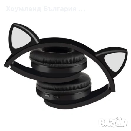 Безжични блутут светещи слушалки котешки уши, снимка 9 - Bluetooth слушалки - 54774757
