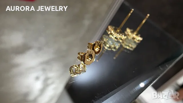 Van Cleef & Arpels VCA Gold Mother of Pearl Sweet Alhambra Дамски Обеци, снимка 12 - Обеци - 55572133