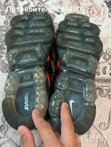 Nike Air VaporMax Plus Darth Maul номер 44 (28 см.), снимка 9 - Маратонки - 55242124