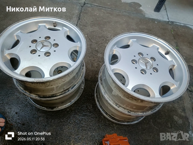 Оригинални джанти за Mercedes 15" 8-дупки, снимка 3 - Гуми и джанти - 54518628